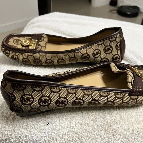 Michael Kors Hamilton Monogram Jacquard Loafers - pre-owned - Picture 13 of 14